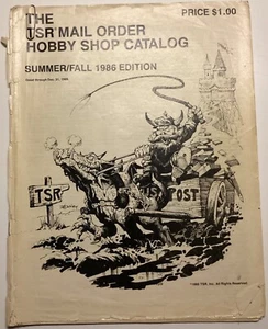 The TSR Mail Order Hobby Shop Catálogo Verano Otoño 1985 TRASHED Completo - Imagen 1 de 3
