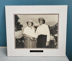 BABE ZAHARIAS / PATTY BERG -- CAMPEONATO MUNDIAL 1950 -- FOTO 11X14 - Imagen 1 de 1