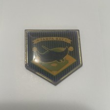 VINTAGE MLB BASEBALL 1990'S TAMPA BAY DEVIL RAYS TEAM LOGO COLLECTIBLE PIN WOW