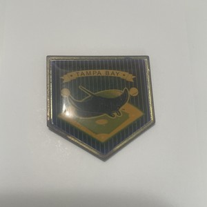 VINTAGE MLB BASEBALL 1990'S TAMPA BAY DEVIL RAYS TEAM LOGO COLLECTIBLE PIN WOW