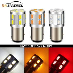 Ruiandsion 1157 LED Luz Señal Coche BAY15D Indicador Luz 6V Blanco/Amarillo/Rojo 2x - Imagen 1 de 12