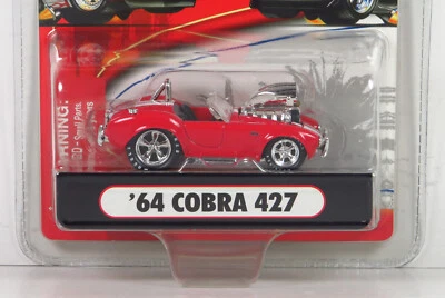 Muscle Machines 2006 Released 1964 AC Shelby 64 Cobra Red  Diecast Car 1:64 - Image 1 of 4