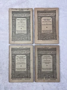 Vtg Riverside Literature Series Books 1890's - Birds & Bees Poems Warner Milton - Imagen 1 de 16