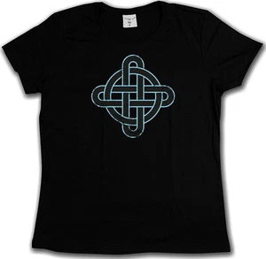 CELTIC KNOT LOGO SIGN IX T-SHIRT - Kelten Thor Knoten Celtic Odin Cross Runes - Bild 1 von 2