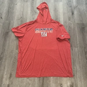 New York Giants NFL New Era Short Sleeve Hoodie Size Men’s 3XL - Picture 1 of 5