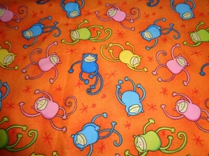 1.75yds "MONKEY DESIGN "Fabric by Fabri-Quilt 2007 - Picture 1 of 2