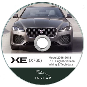 Jaguar XE (Code X760) 2016-2018 manuale officina - repair manual - Foto 1 di 5