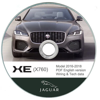 Jaguar XE (Code X760)  2016-2018 manuale officina - repair manual - Immagine 1 di 4