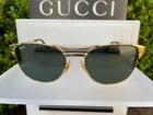 Bausch & Lomb Ray-Ban Signet Gold Plated G-15 Glass Lens Sunglasses Usa