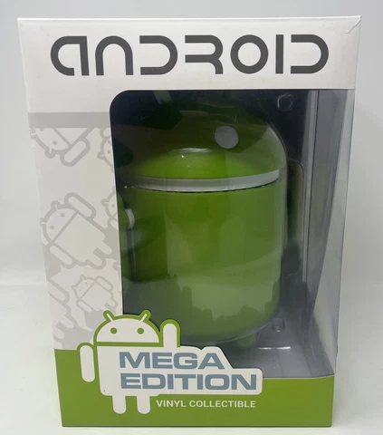 MEGA ANDROID COOLER STASH BOX 9'' GREEN DESIGNER VINYL GOOGLE Andrew Bell Cover