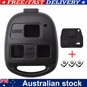 Car Remote Key Shell Fob Case For Lexus GS300 RX300 LS400 3 Button Pad AUS - Picture 1 of 6