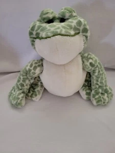 Ganz Webkinz Plush Green And White Spotted Frog No Code Pre-Owned - Picture 1 of 5