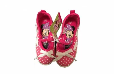 Zapatos de tenis Mary Janes Disney rosa Minnie Mouse talla 10 para niñas pequeñas Foto 1 de 3
