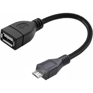 Cable adaptador OTG USB 2.0 hembra a micro USB macho On The Go pen drive - Imagen 1 de 3