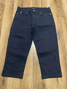 Chaps Jeans, Women's Size 4P Petite, Blue, Denim, Capri, Pockets - Picture 1 of 9