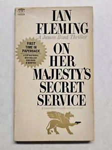 On Her Majesty's Secret Service by Ian Fleming paperback USED 1963 Signet - Picture 1 of 4