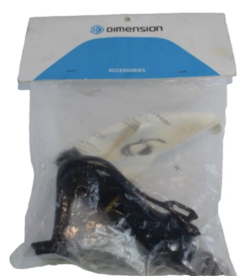 Dimension Toe Clip/Strap Set SM - Black TC2030 Brand New - Image 1 of 4