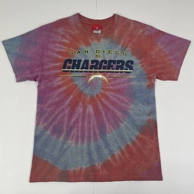 San Diego Chargers NFL Tie Dye T Shirt Mens Medium - image 1 of 4