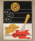 TYPOGRAPHISCHE MONATSBLATTER 5/6 Swiss Typography/Printing/Design Magazine 1938