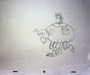 The Ren & Stimpy Show Produzione Disegnata A Mano The Royal Canadian Kilted Yaksmen - Foto 1 di 2