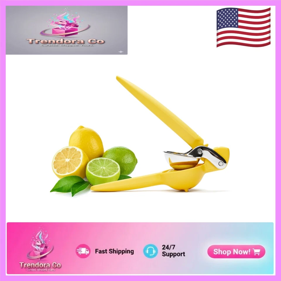 Exprimidor de cítricos Chef's Freshforce: exprimidor manual de 10,25”, apto para lavavajillas, amarillo Foto 1 de 4