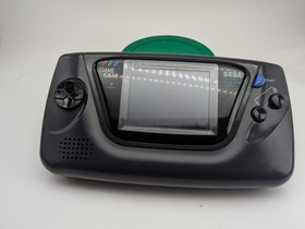 SEGA Game Gear Handheld System - Black Recapped with smd caps, very nice cond