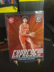 2024-25 Panini Donruss Optic - Express Lane Zaccarie Risacher #23 (RC) - Foto 1 di 2