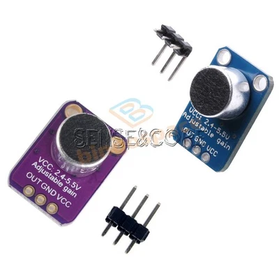 Elektret Mikrofon Verstärker Einstellbar Amplifier Max4466 Gain Breakout New - Bild 1 von 4