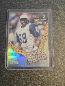 Michael Irvin Sunday Swag 2024 Topps cromado #SS-12 - Imagen 1 de 2