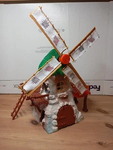 Schleich Schlümpfe Old  Windmill - 40020 4.0020 - Windmühle Schlumpf Mühle Haus - Bild 1 von 4