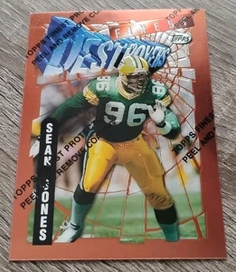 1996 Topps Finest With Protector - Sean Jones #266 Destroyers - Packers 🏈 - Bild 1 von 2