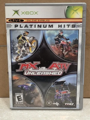 Videojuego original MX vs ATV Unleashed Xbox 2005 Platinum Hits  Foto 1 de 3