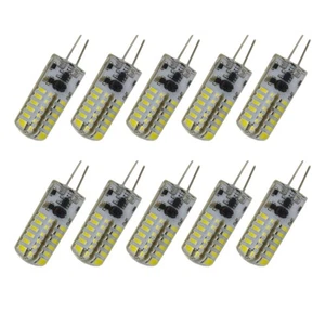  10 pezzi G4 AC / DC 12V 3.5W 170LM 6000-6500K SMD 3014 48-LED Lampadine Lampade - Foto 1 di 3