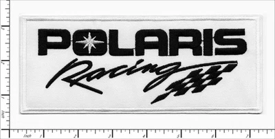 20 Pcs Embroidered Iron on patches Polaris Racing 179x72mm AP063pL2 - Image 1 of 2
