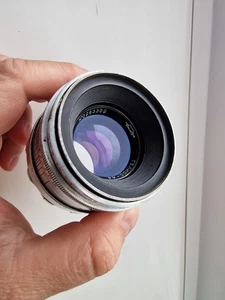 LENTE KMZ PLATA HELIOS 44 2/58 f/2 soviético M39 8 hojas URSS - Imagen 1 de 24