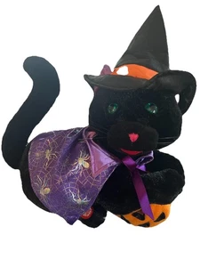Avon Halloween schwarze Katze animiert singend Plüsch "Black Magic Woman Song" 2007 - Bild 1 von 7