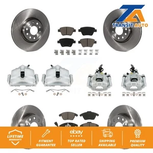 Front Rear Brake Caliper Rotors Ceramic Pad Kit (10Pc) For Volkswagen Beetle GTI - Picture 1 of 1