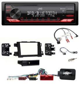 JVC DAB Lenkrad Bluetooth USB Autoradio für Mazda 6 2013-2015 schwarz - Bild 1 von 10