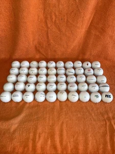 50 TITLEIST PRO V1 GOLFBÄLLE sehr gepflegt etwas Logo + Tinte - Bild 1 von 6