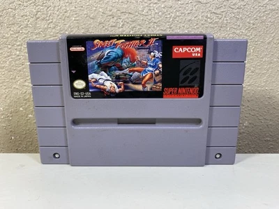 Street Fighter II 2 (Super Nintendo, 1992) SNES Authentic Cartridge Only -Tested - Image 1 of 4