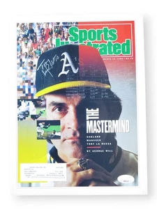 Tony LaRussa Signed Autographed Magazine Sports Illustrated 1990 A's JSA CB83163 - Picture 1 of 4
