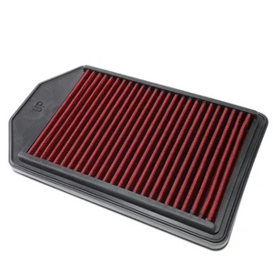 High Flow Engine Air Panel Filter Drop-in Reusable & Washable with Honda CR-V... - Picture 1 of 6
