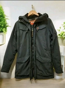 Fjällräven Damen Nuuk Hydratic Long Parka Mantel in Navy XS - Bild 1 von 15
