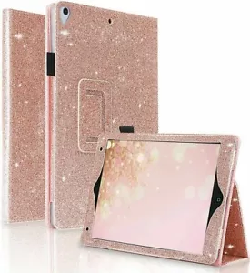 Apple iPad Glitter Flip Stand Cover Case For Air2 iPad 10.2 7/8th (2020) Mini 5 - Picture 1 of 27