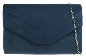 navy evening clutch