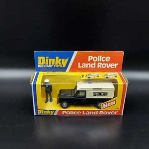 Police Land Rover diecast Set Vehicle Traffic Officer 1979 Dinky Toys 227 boxed - Foto 1 di 6