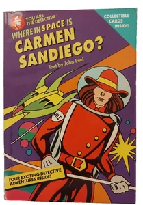 1993 Where in Space is Carmen Sandiego? New Old Stock - Cards & Map Included - Imagen 1 de 2