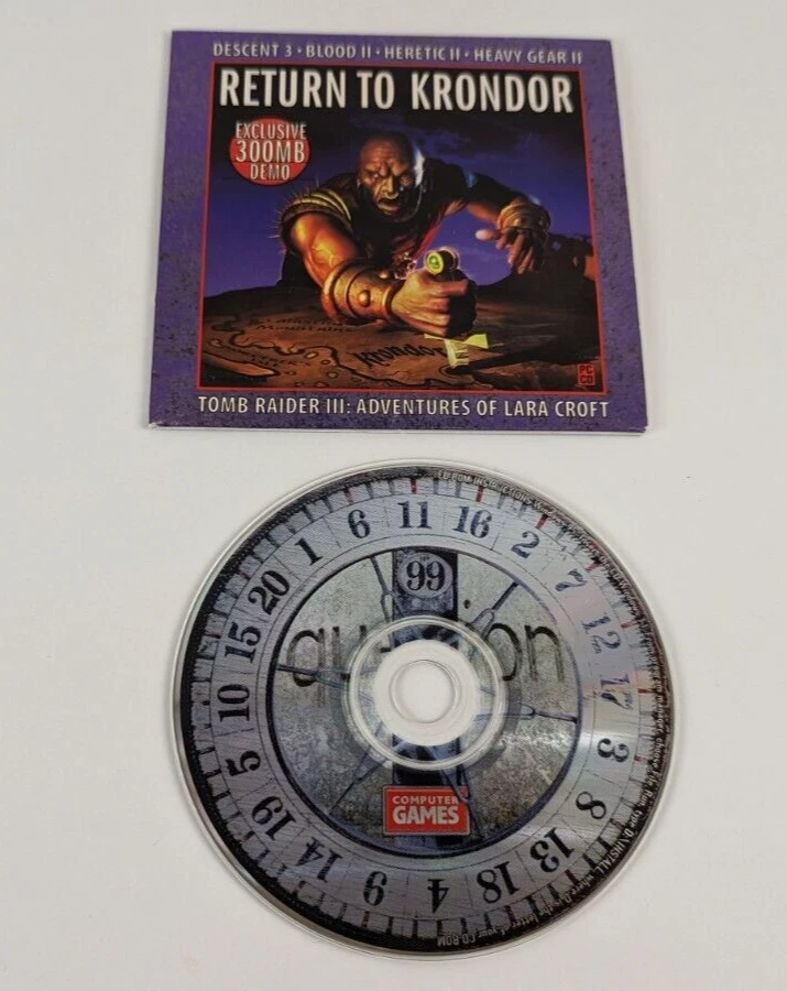 Computer Games Magazine Issue No. 99 Demo Disc - Image 1 of 1