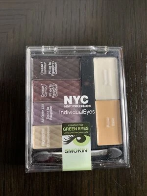 NYC Individual Eyes Eyeshadow SMOKEY GREENS 943 Shadows Limited Edition - Image 1 of 3