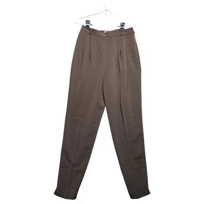 Pantalón Pantalón Votre Nom Paris Mujer Talla 28 Marrón Microfibra Poliéster Cremallera Lateral Foto 1 de 4